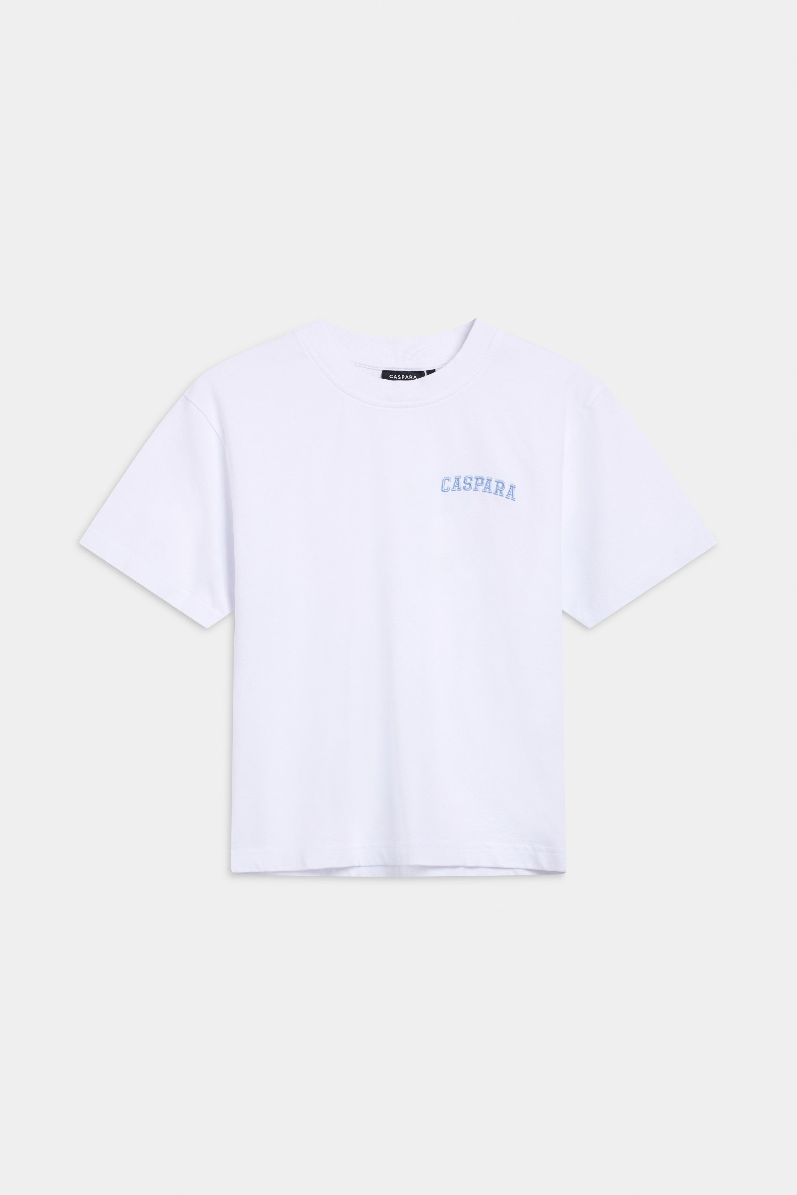 W. All-Star Tee Embroidered - White/Vintage Blue